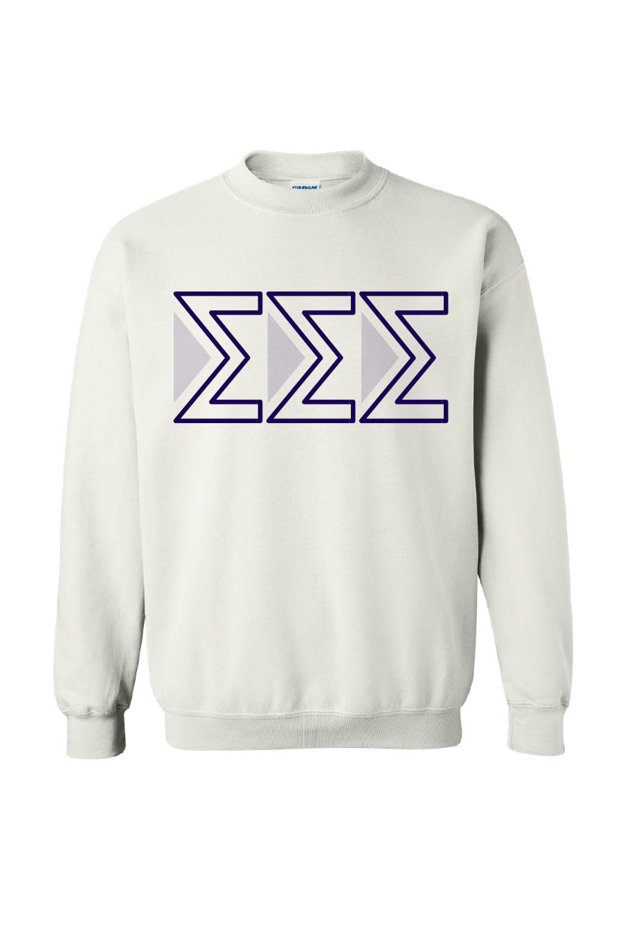 Tri Sigma Letters Sweatshirt
