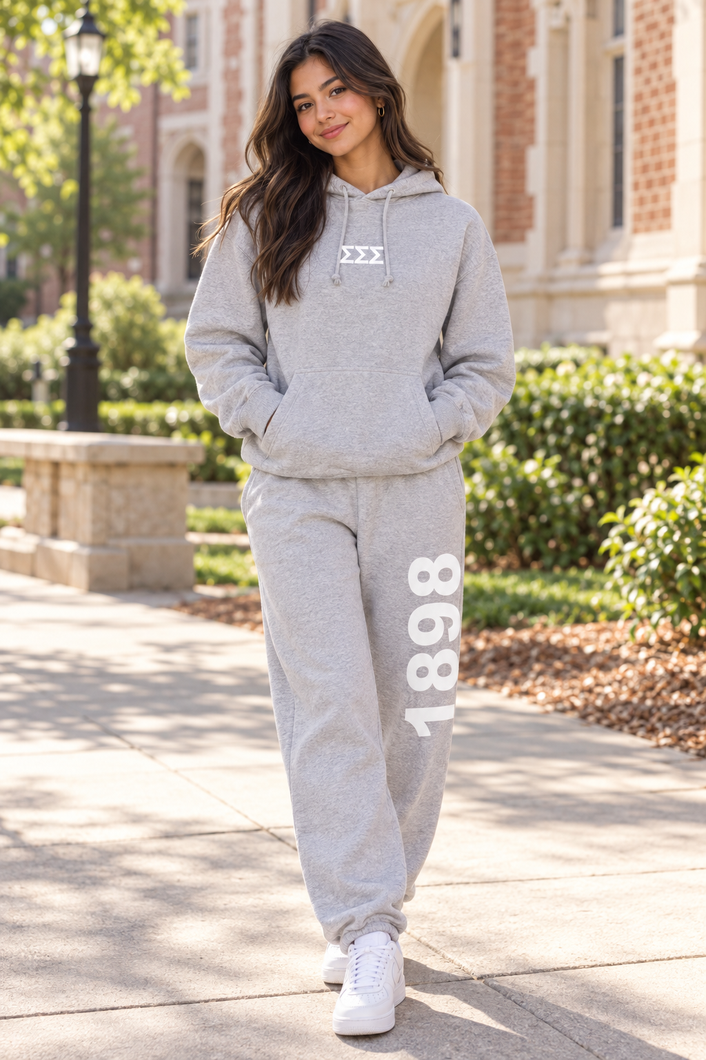 1898 Skull Hoodie