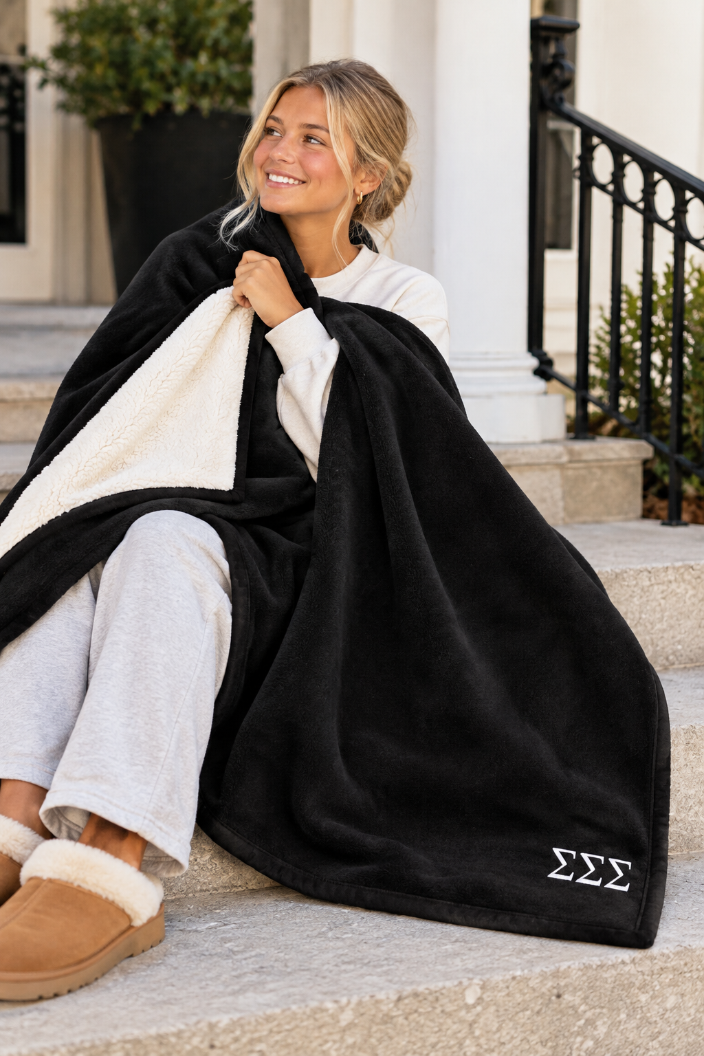 Mountain Lodge Fleece Blanket