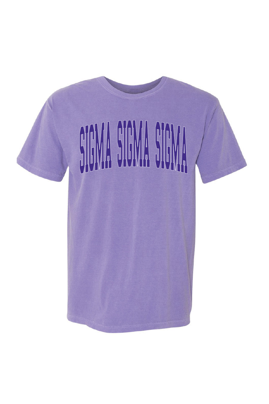 Violet Tone on Tone Tee