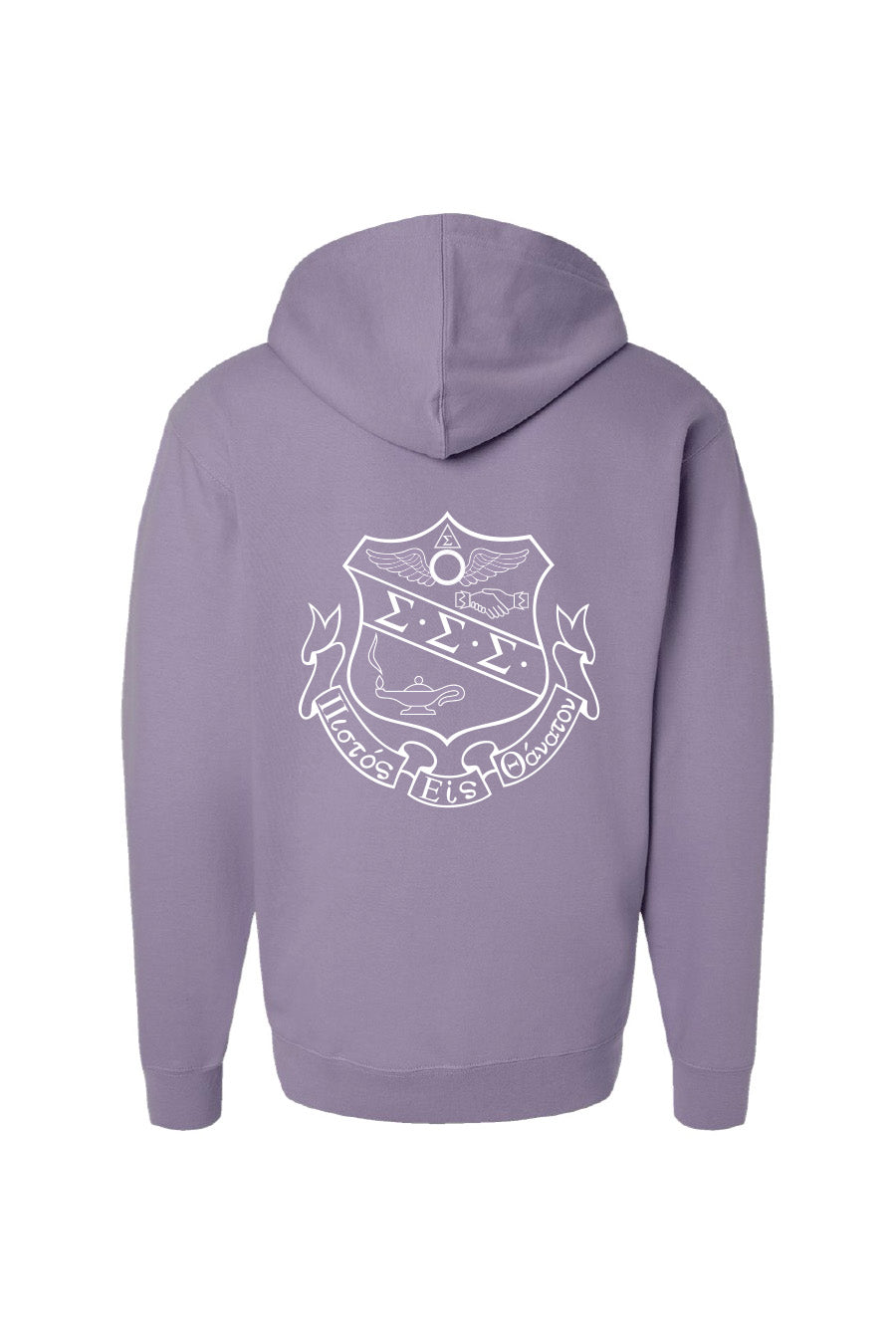 Plum Crest Hoodie