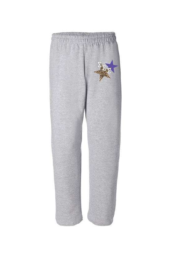 Cheetah Star Sweatpants