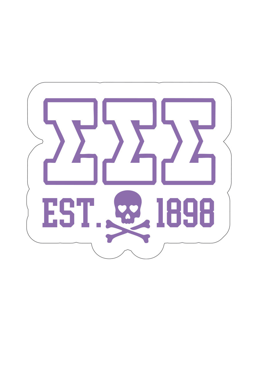 Outlined Sticker