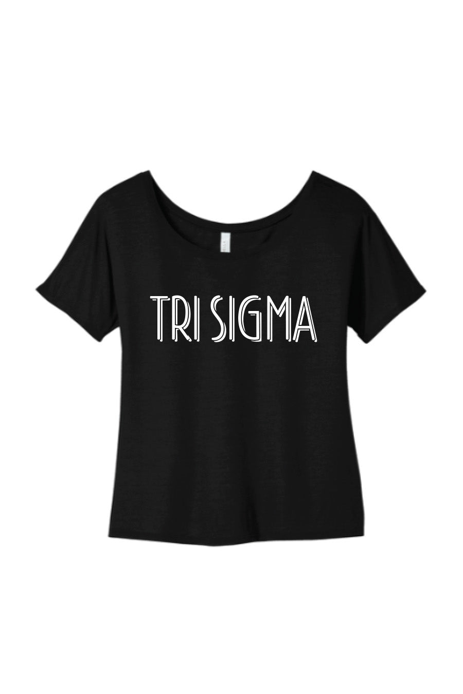 Tri Sigma Slouchy Tee