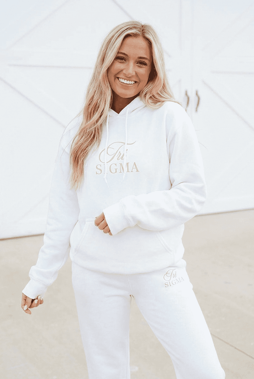 Pretty in Tri Sigma Hoodie