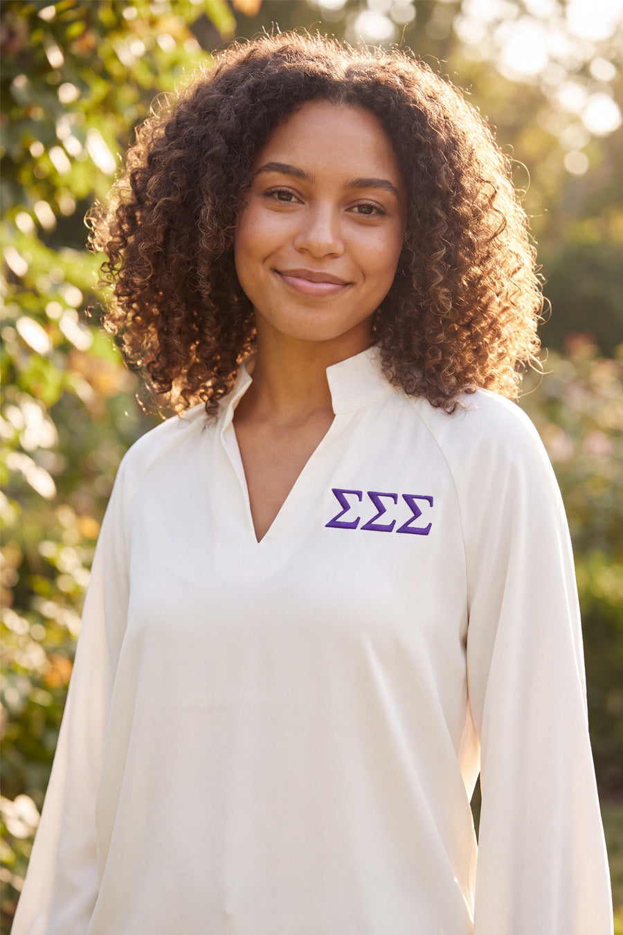 Ivory Popover Blouse