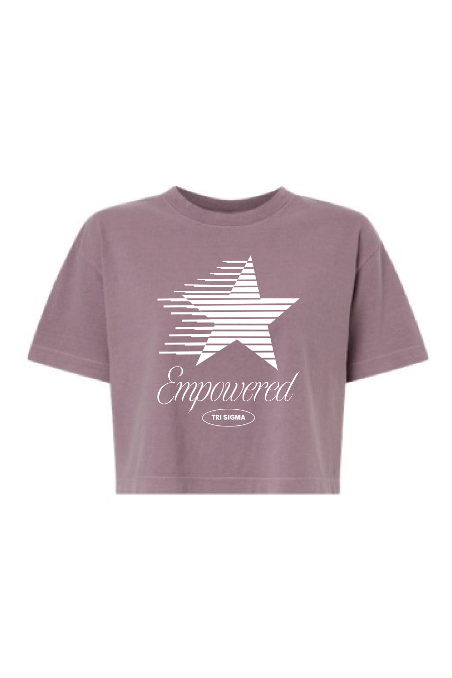 Star Boxy Crop Tee