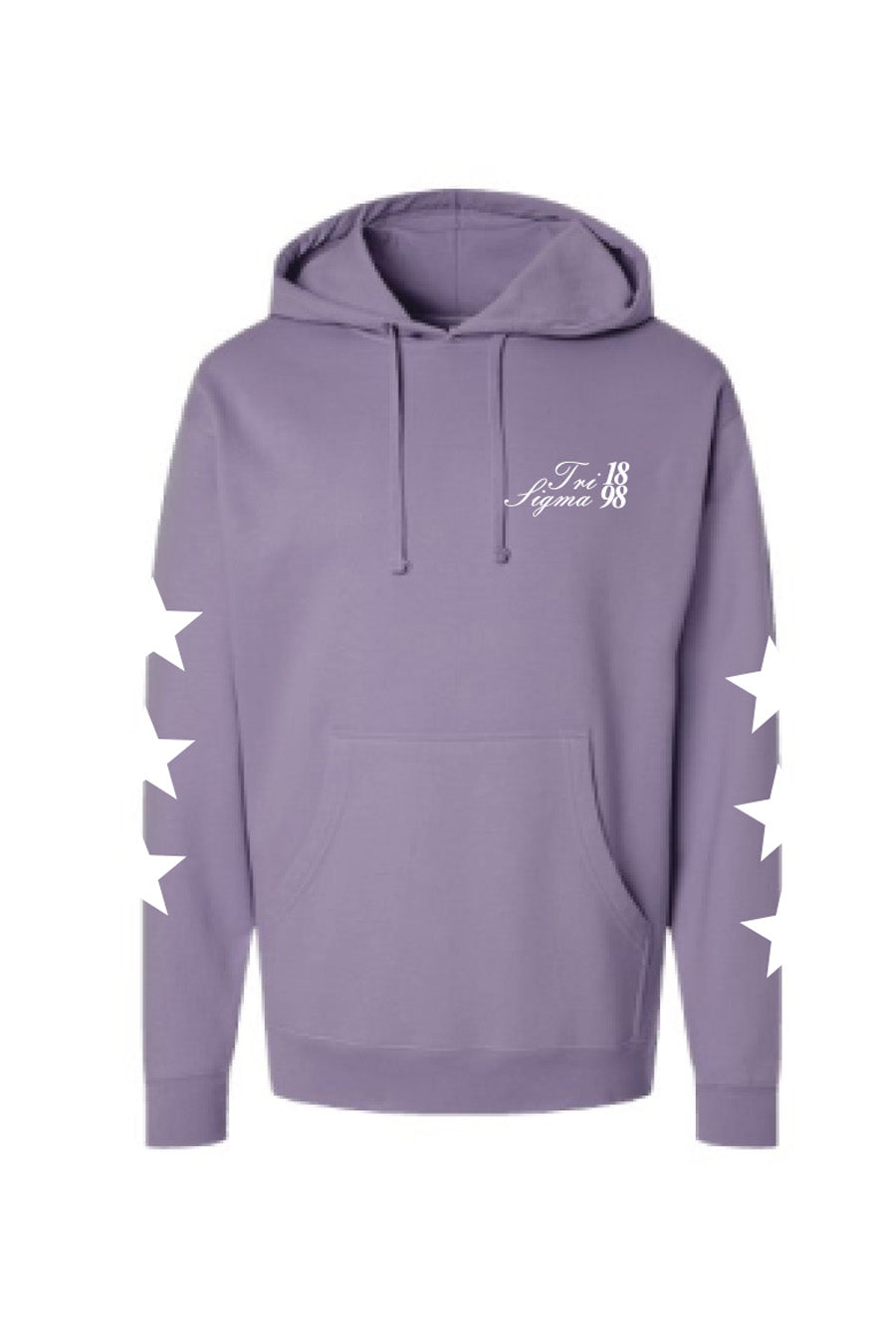 Star Sleeved Hoodie