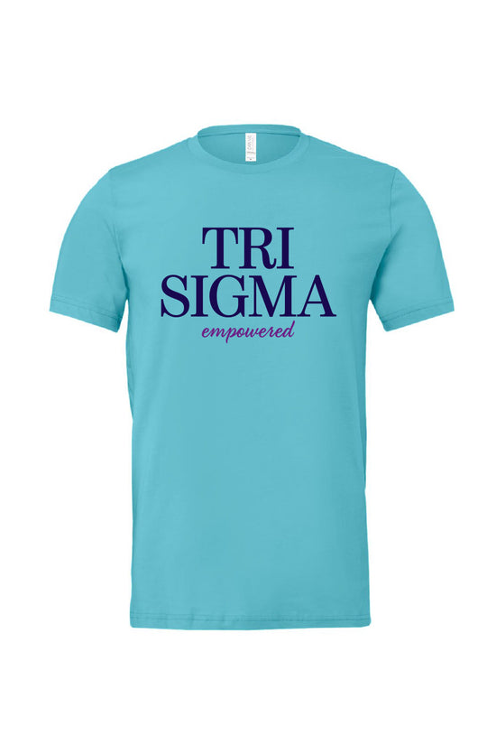 Load image into Gallery viewer, Tri Sigma Empowered Tee
