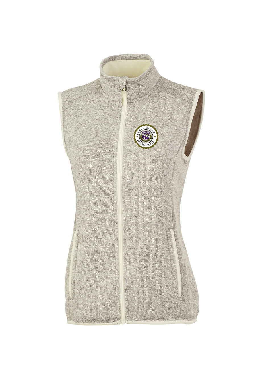Load image into Gallery viewer, Oatmeal Fleece Vest
