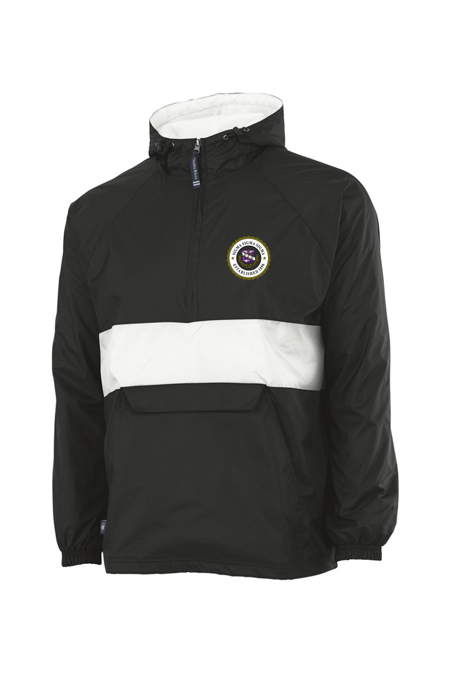 Load image into Gallery viewer, Coat of Arms Patch Nylon Pullover
