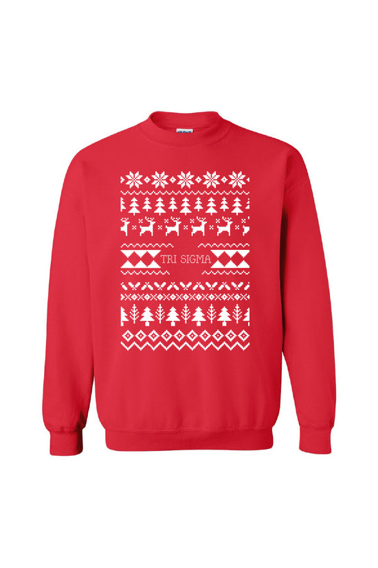Load image into Gallery viewer, Reindeer Stitch It Sweatshirt
