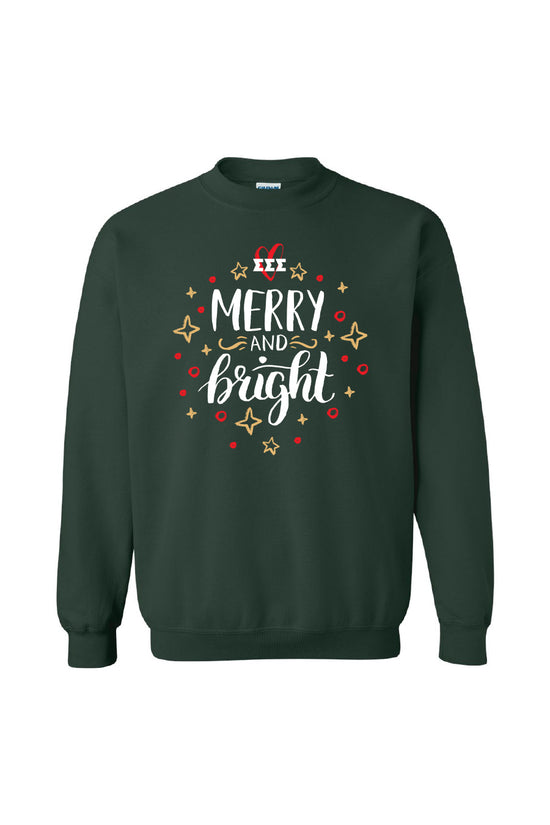 Load image into Gallery viewer, Merry and Bright Sweatshirt
