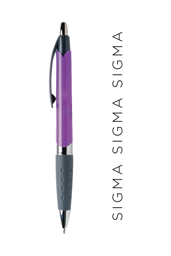Purple and Grey Pen