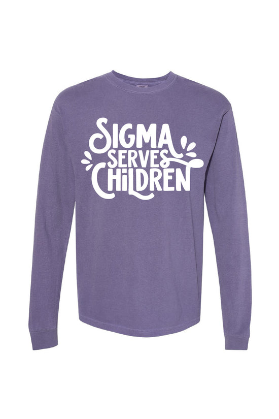 Sigma Serves Children Long Sleeve