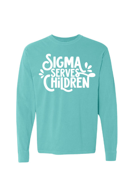 Load image into Gallery viewer, Sigma Serves Children Long Sleeve
