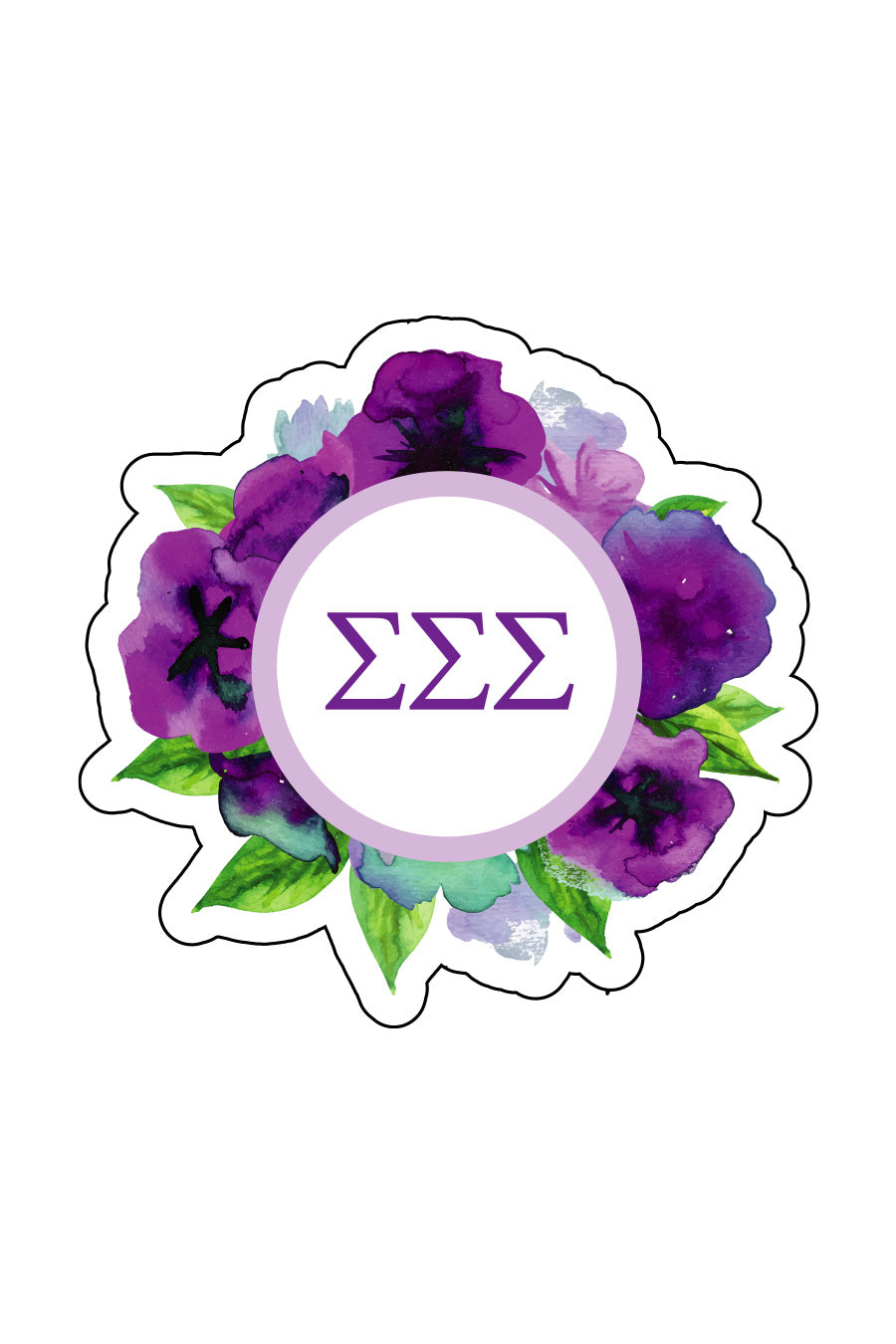 Bid Day – Purple & Pearls - Tri Sigma