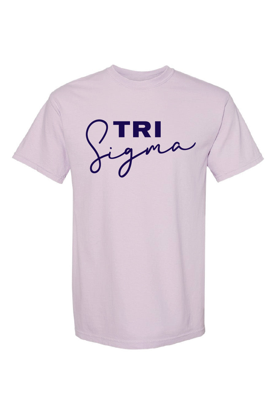 Load image into Gallery viewer, Orchid Tri Sigma Script Tee

