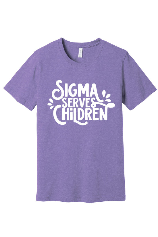 Load image into Gallery viewer, Sigma Serves Children Tee
