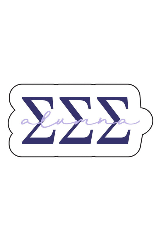 Load image into Gallery viewer, Tri Sigma Alumna Decal
